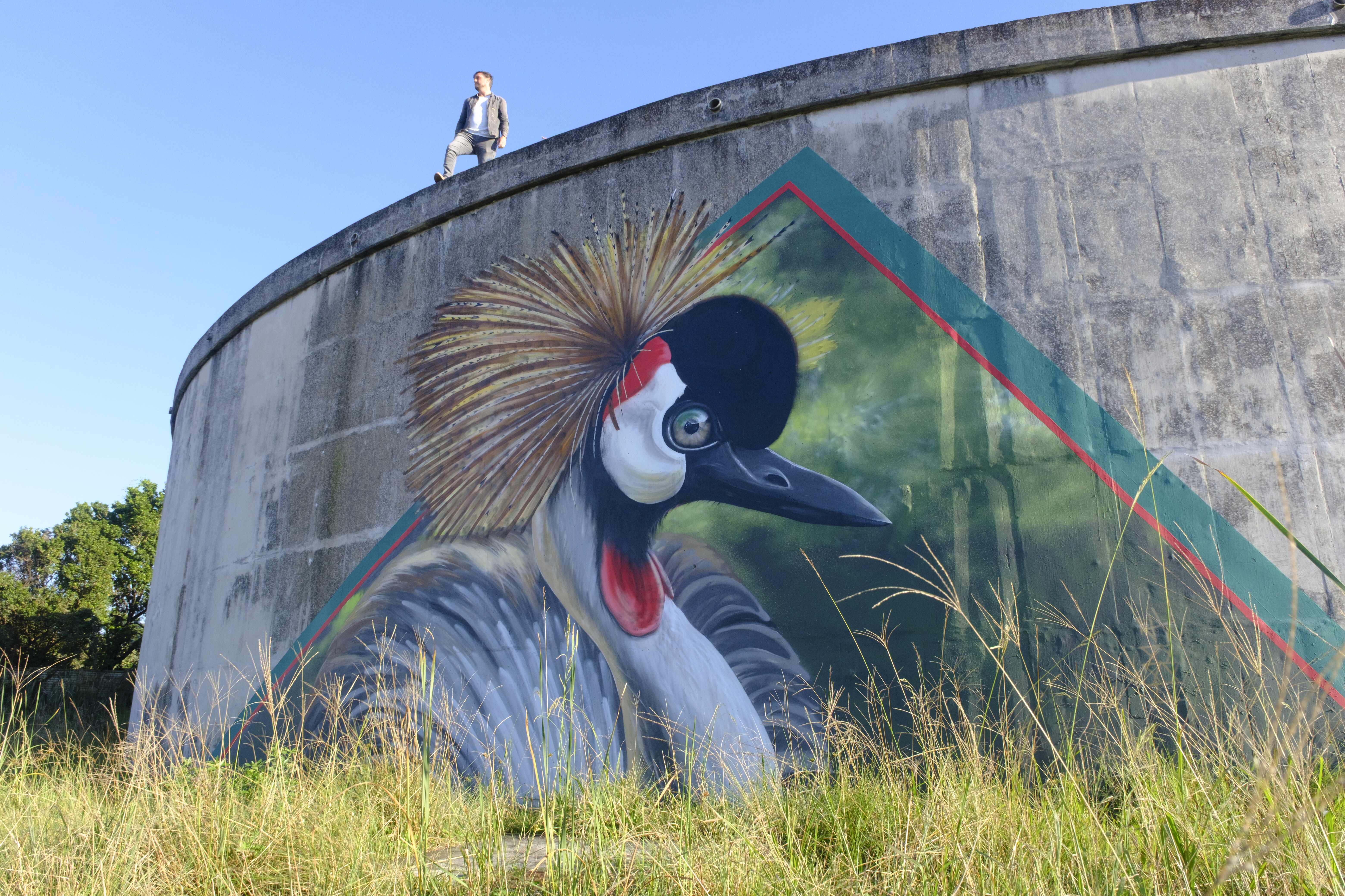 Gonubie Crane Mural